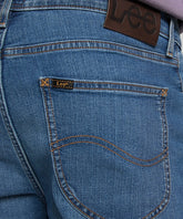 Lee West Męskie Spodnie Jeansowe Mid Wash L70WSQYB 112319711